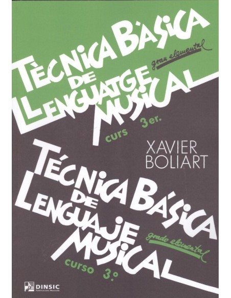 Tecnica basica llenguatge musical 3º CURSO